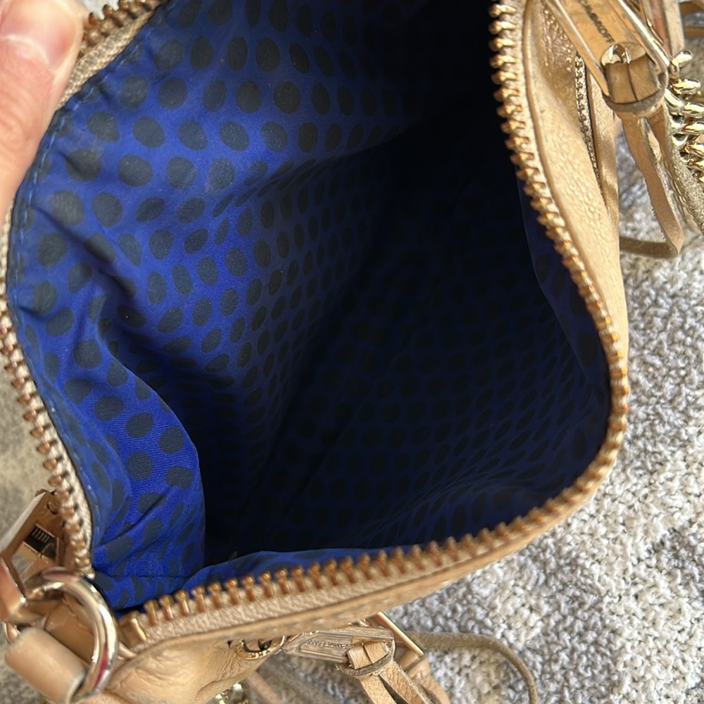 Rebecca Minkoff mini nude crossbody with chain strap - Picture 6 of 6